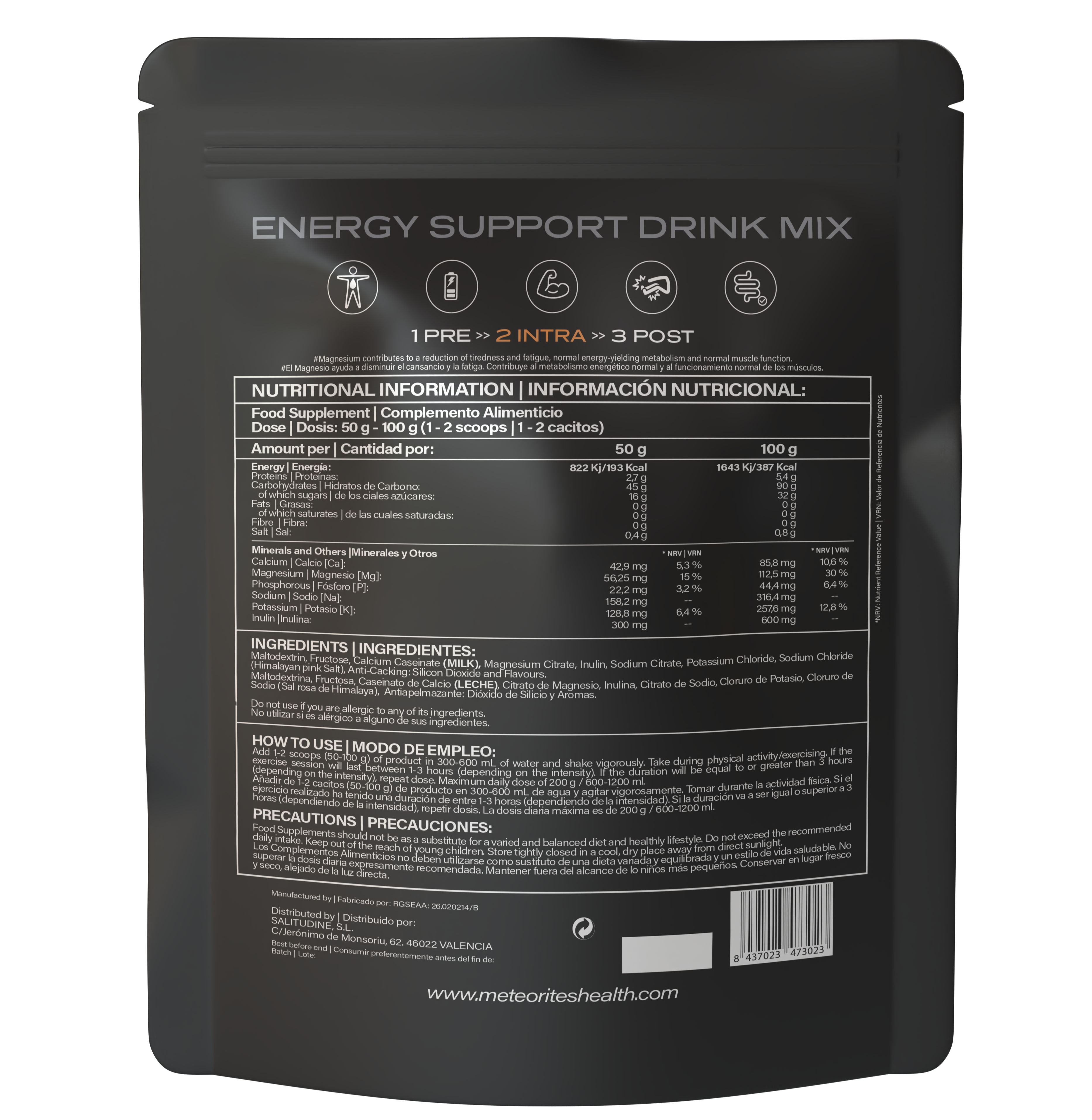 ENERGY SUPPORT DRINK MIX